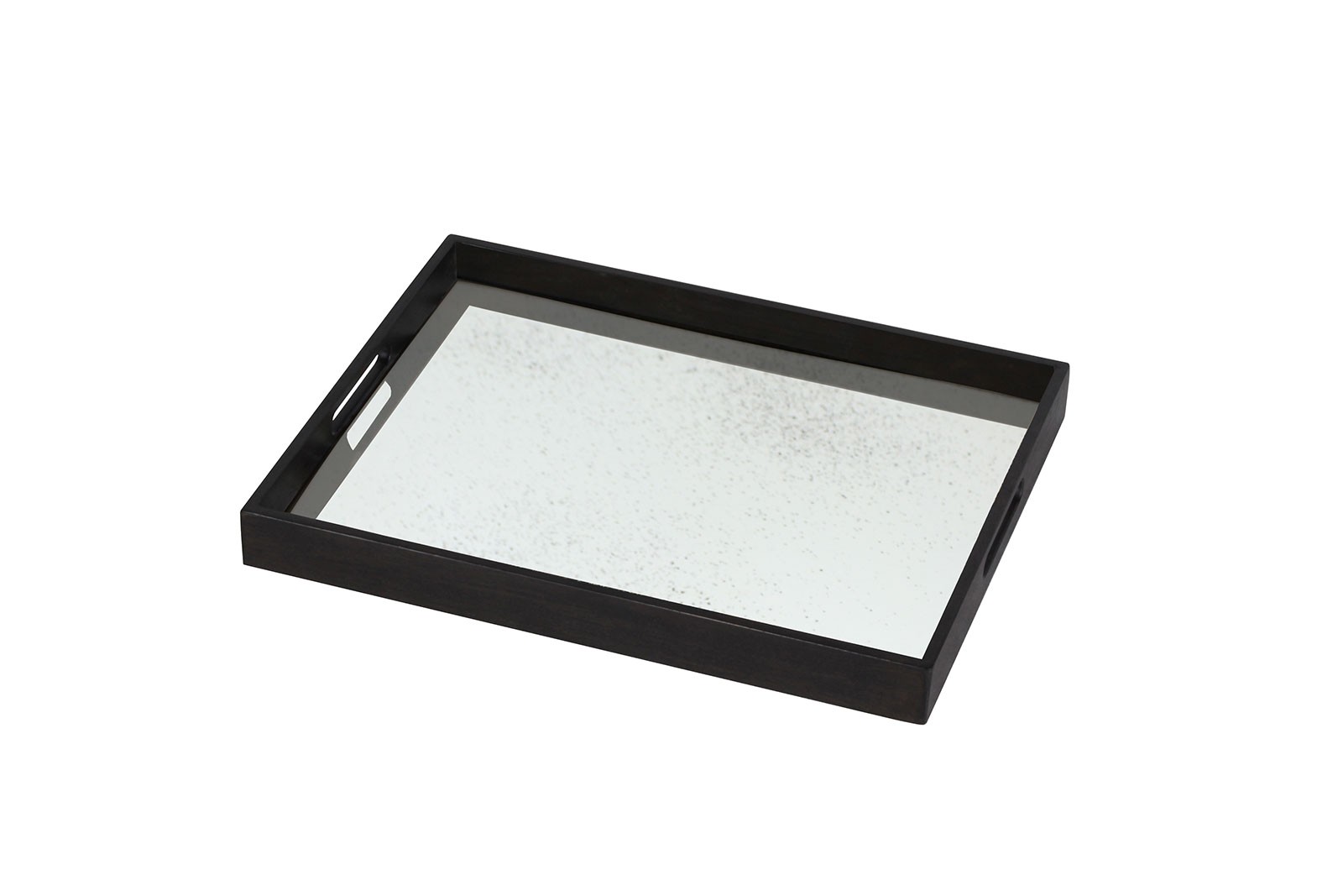 Light aged mirror tray