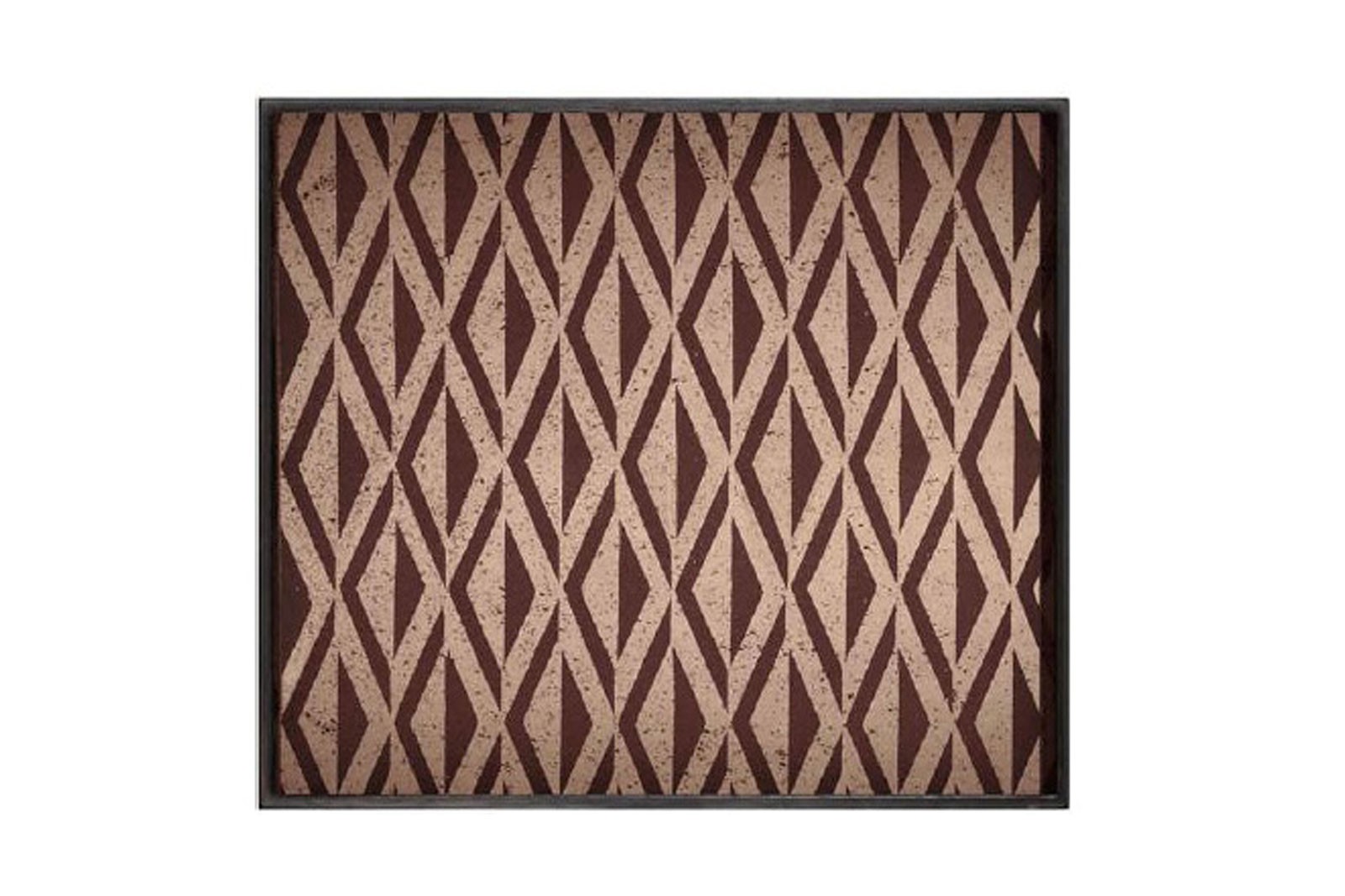 Medium aged mirror tray