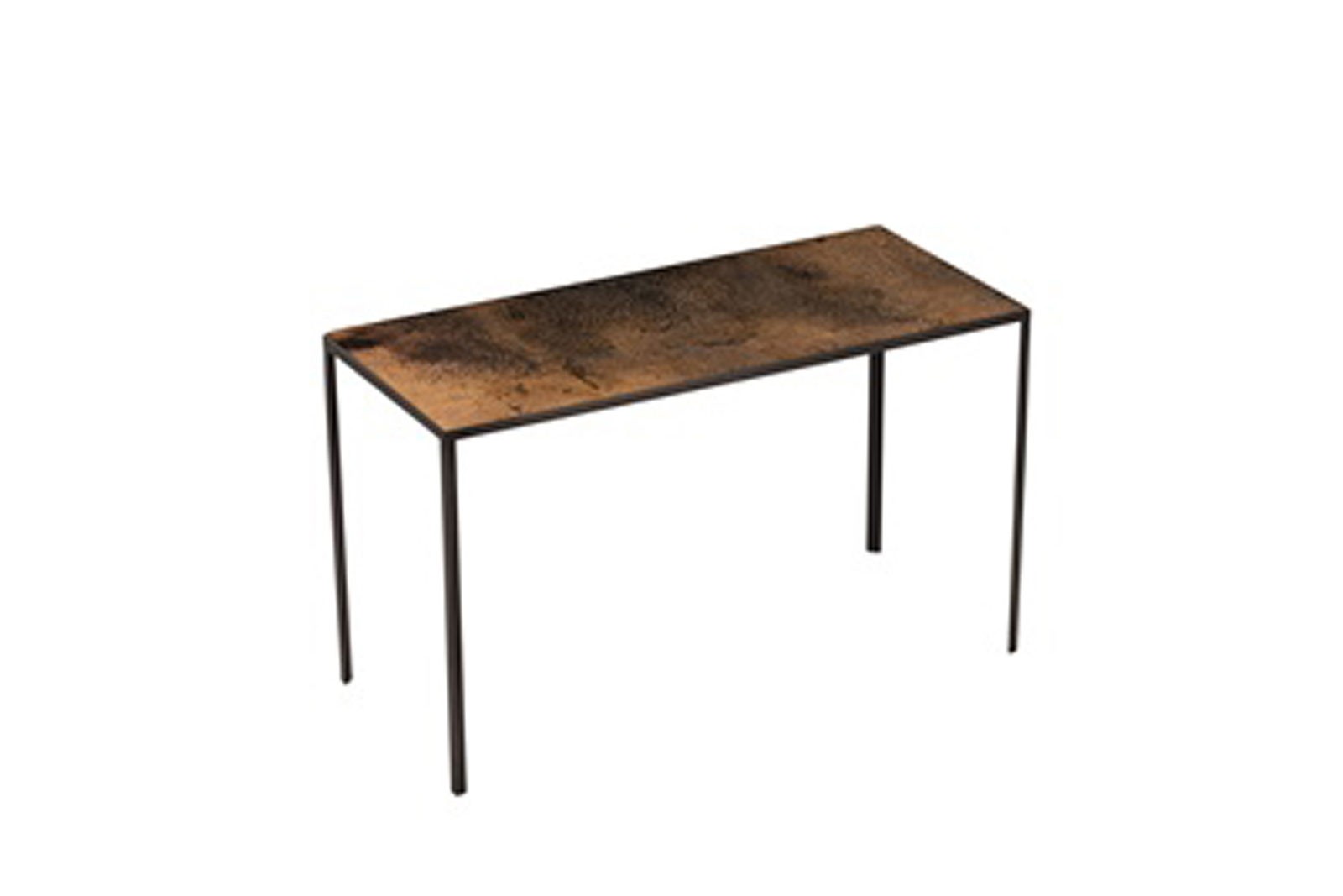 Heavy aged mirror patchwork table-Medium