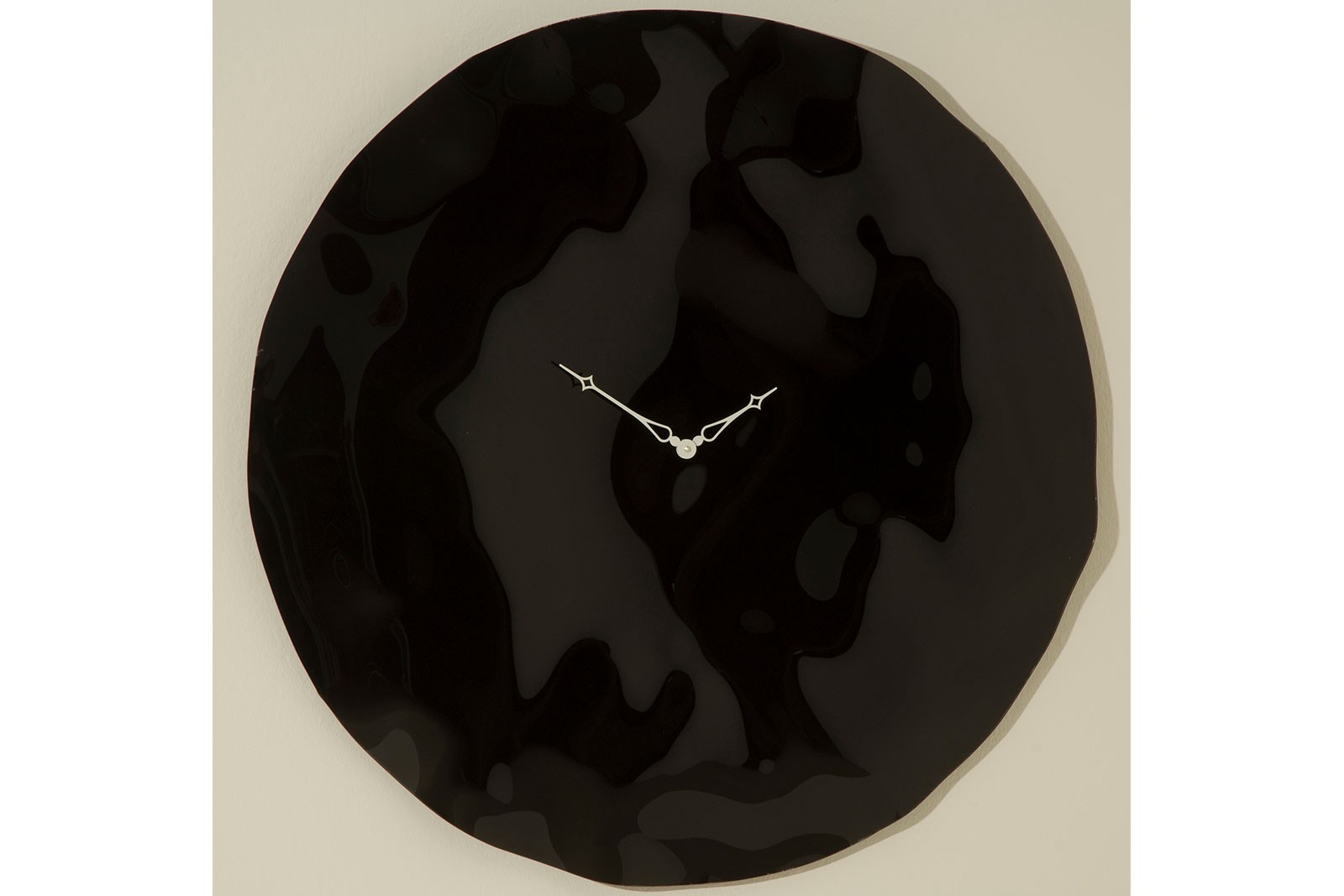 Wall clock Glass float