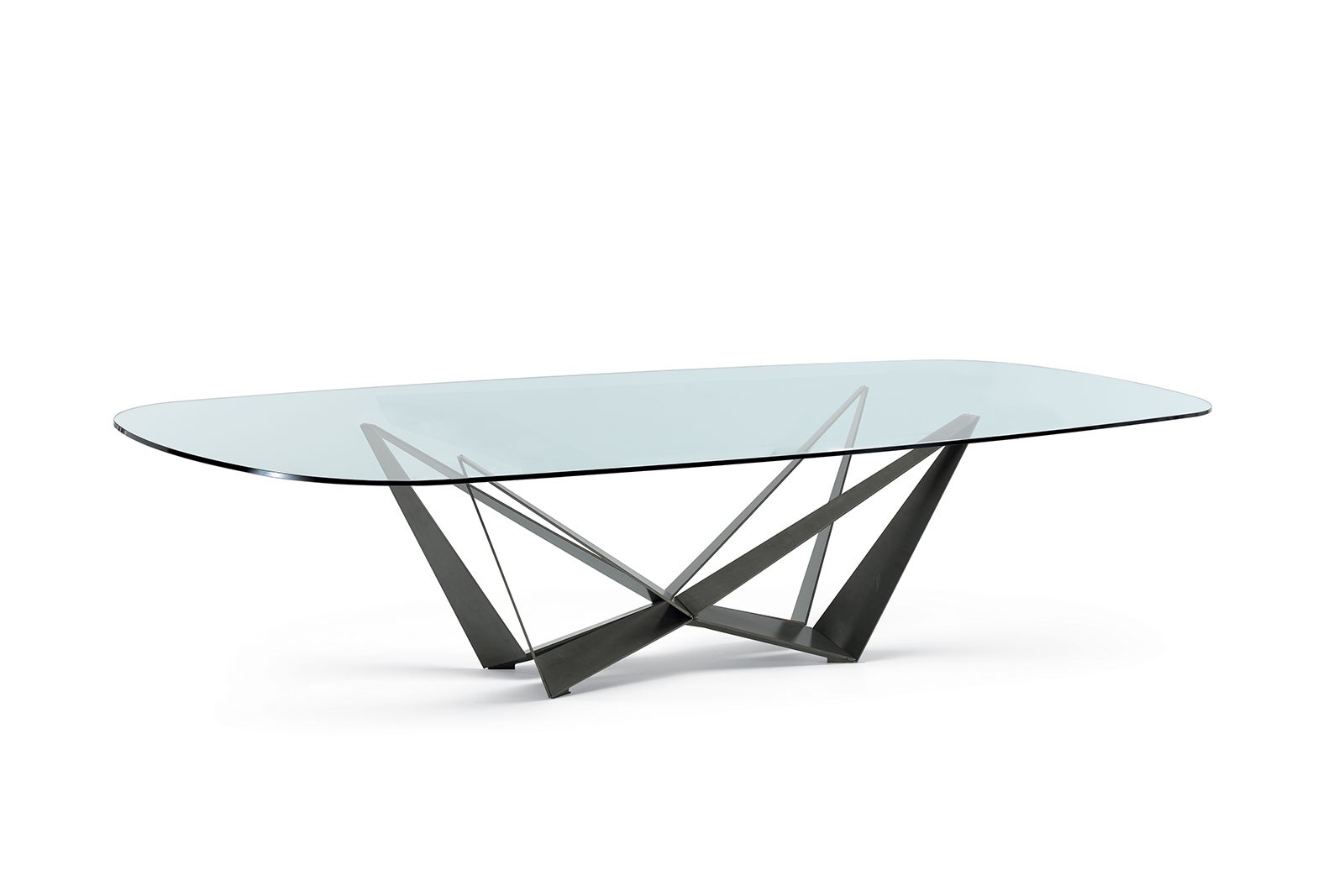 Dining table Skorpio wood special version top "S"