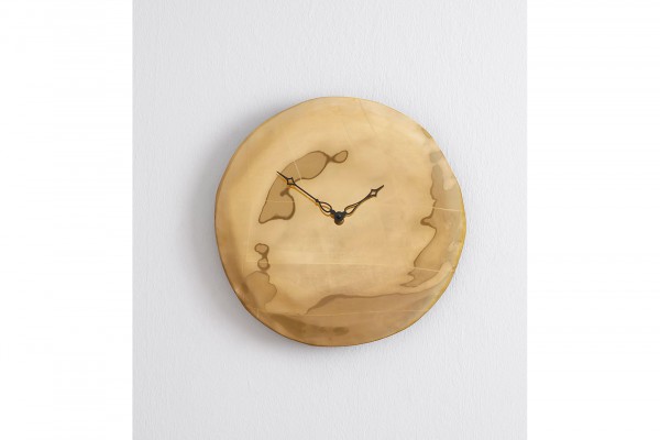 Wall clock Glass float